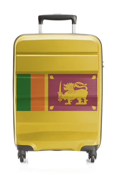 Koffer met nationale vlag serie - Sri Lanka — Stockfoto