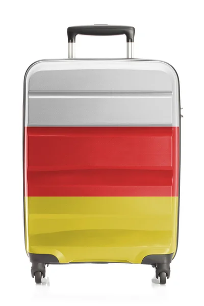 A nemzeti zászló sorozat - Dél-Oszétia bőrönd — Stock Fotó