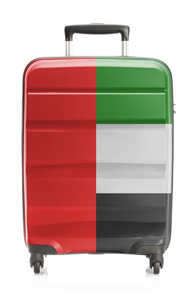Βαλίτσα με εθνική σημαία σειρά - Ηνωμένα Αραβικά Εμιράτα — Φωτογραφία Αρχείου