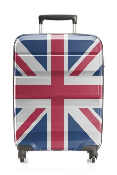 Suitcase with national flag series - United Kingdom — Stock Photo, Image