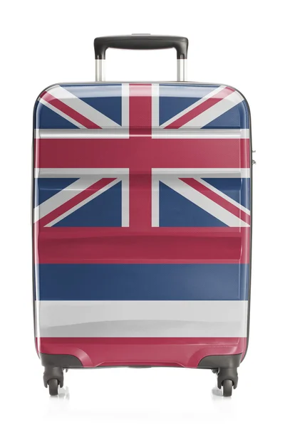 Koffer mit uns staatliche Flag Serie - Hawaii — Stockfoto