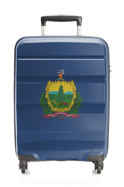 Suitcase with US state flag series - Vermont — Stock Photo, Image