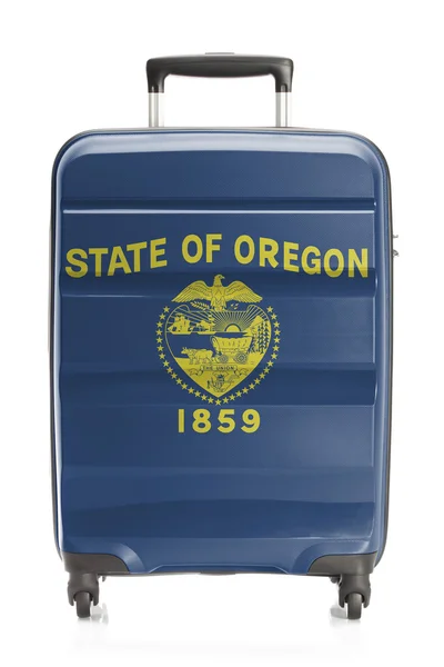 Suitcase with US state flag series - Oregon — Stock Photo, Image