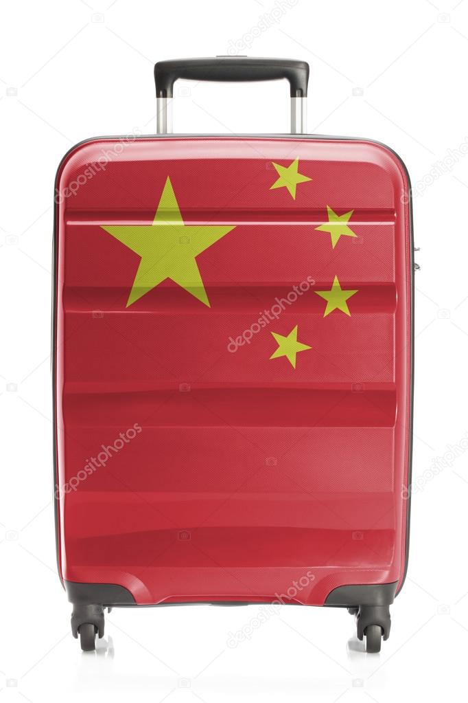 Suitcase with national flag series - China