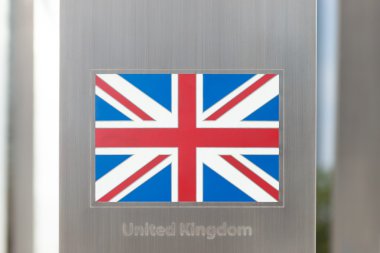 Pole - Büyük Britanya - İngiltere'de ulusal bayrakları dizi