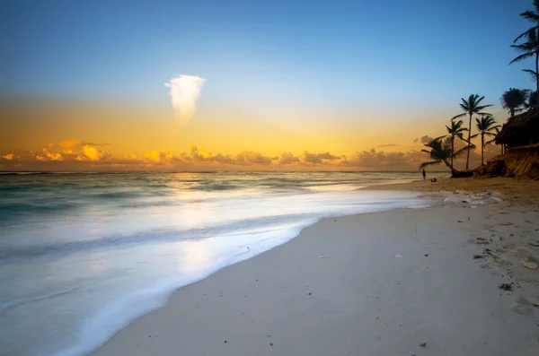 Atardecer en Punta Cana — Foto de Stock