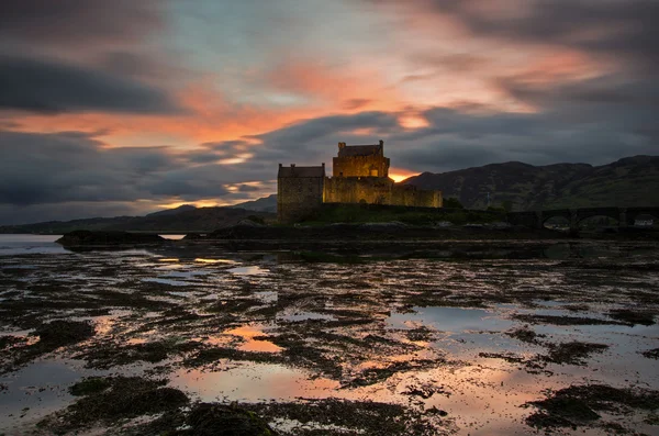 Castillo escocés Fotos de stock libres de derechos