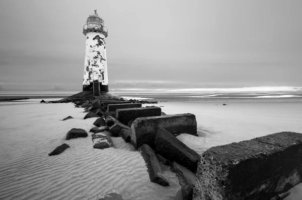 Talacre vuurtoren — Stockfoto