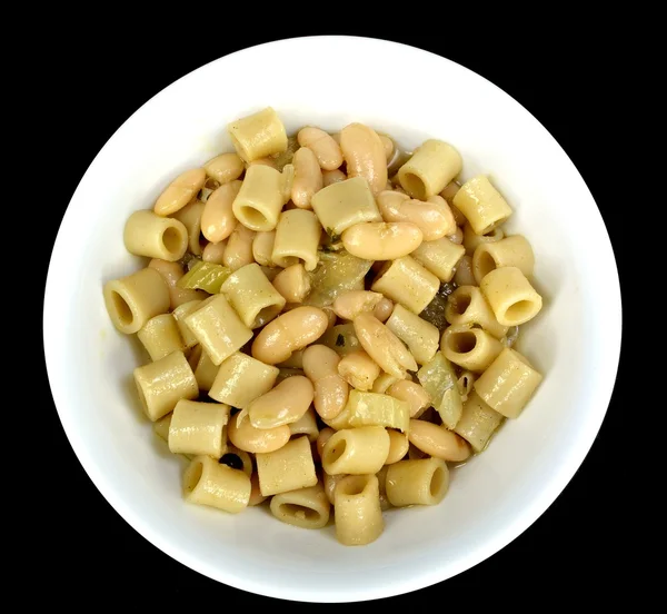 Zuppa di pasta e fagioli — Foto Stock