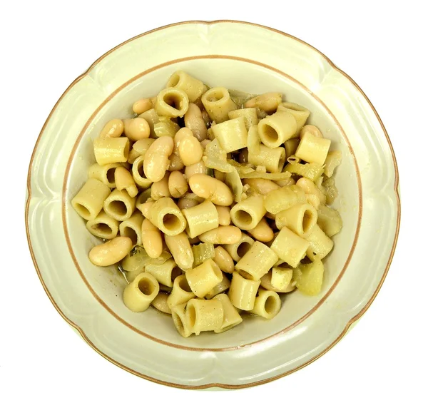 Sopa de pasta y frijol — Foto de Stock