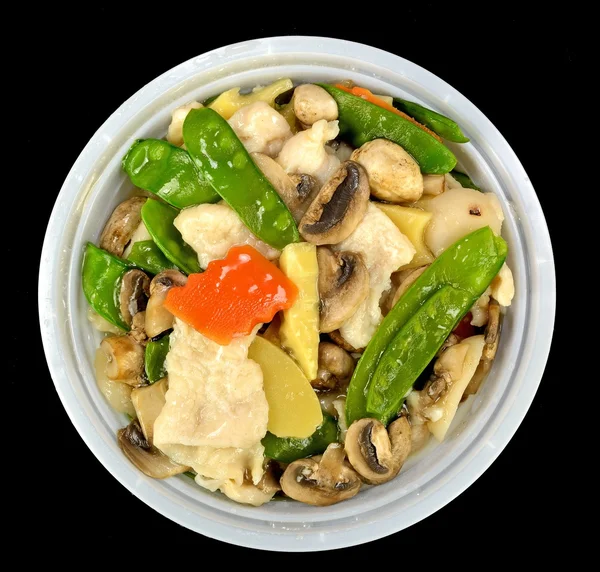 Moo Goo Gai Pan Zdjęcie Stockowe