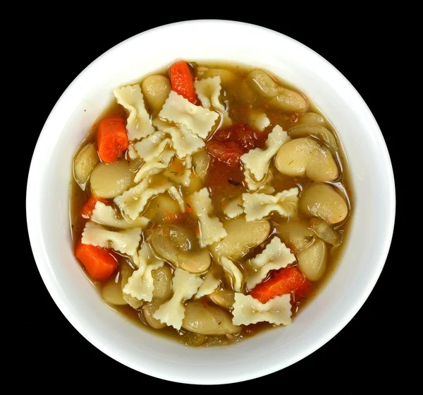 Sopa de feijão lima — Fotografia de Stock