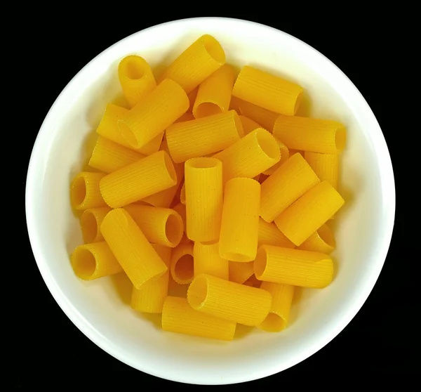 Gluten ücretsiz rigatoni makarna — Stok fotoğraf