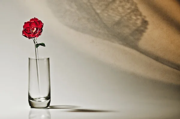 Прикраси скляні квітка — стокове фото