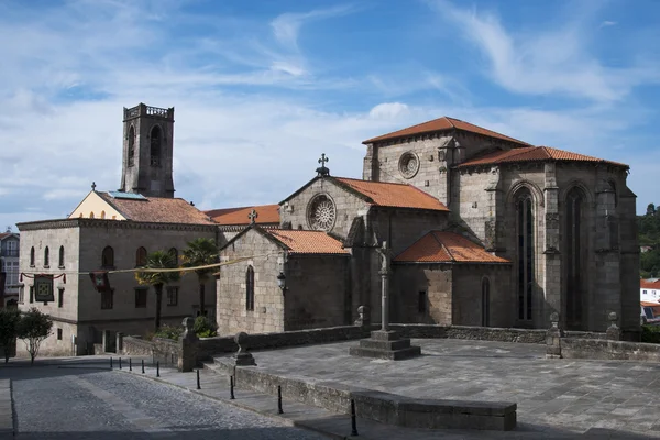 Middeleeuwse kerk Stockfoto