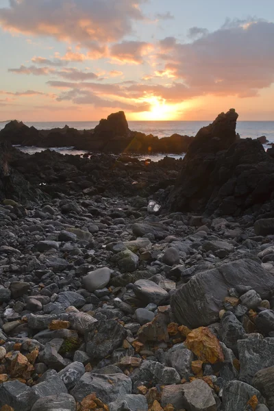 Lever du soleil côtier — Photo