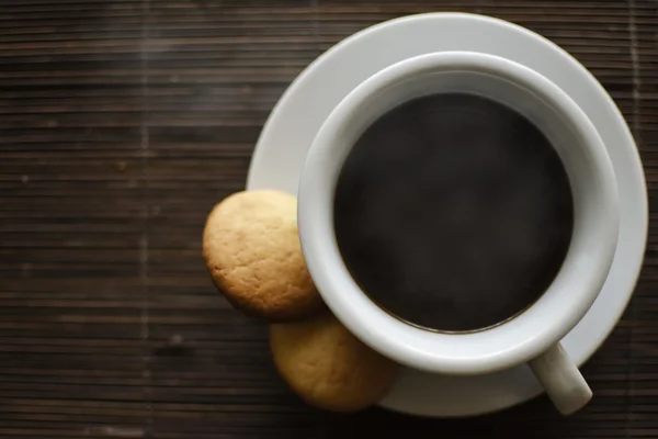 Schwarzer Kaffee — Stockfoto