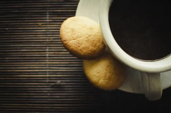 Schwarzer Kaffee — Stockfoto