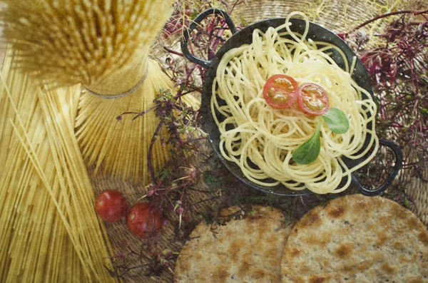 Pasta sana — Foto Stock