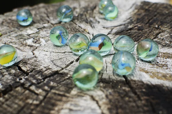 Bolinhas de vidro — Fotografia de Stock