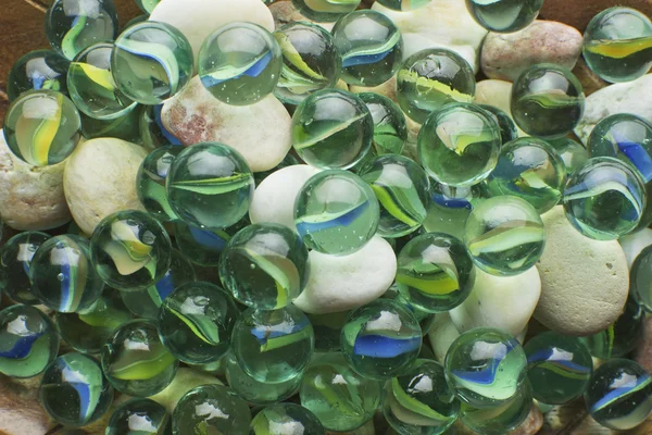 Glass marbles — Stock Photo, Image