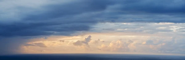 Storm at sunset — Stock Photo, Image