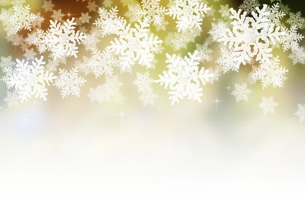 Karácsonyi hópelyhek háttér — Stock Fotó