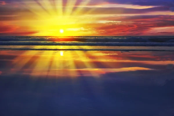 Тропический фон восхода солнца — стоковое фото