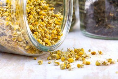 Kurutulmuş papatya çiçekler