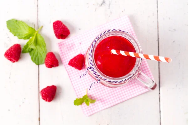 건강 한 밀크 또는 과일 음료 — 스톡 사진