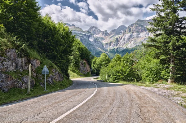 Krajobraz Pirenejów — Zdjęcie stockowe