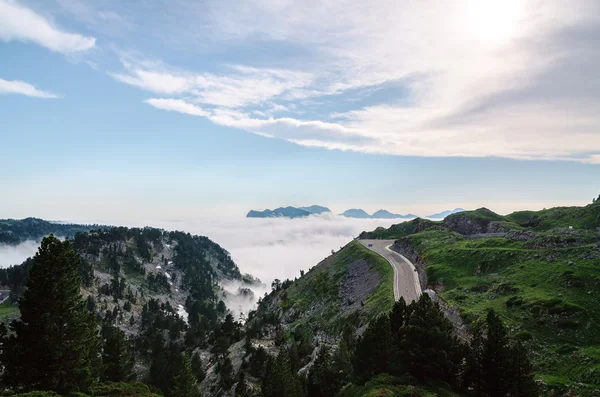 Pierre Saint Martin Pyrenees-Atlantiques, Akvitanie, Francie — Stock Photo, Image