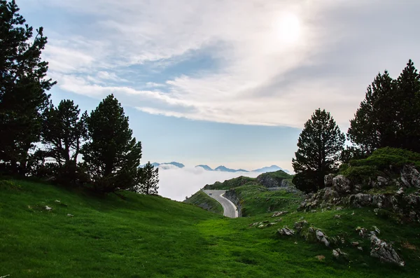 Pierre Saint Martin Pyrenees-Atlantiques, Akvitanie, Francie — Stock Photo, Image