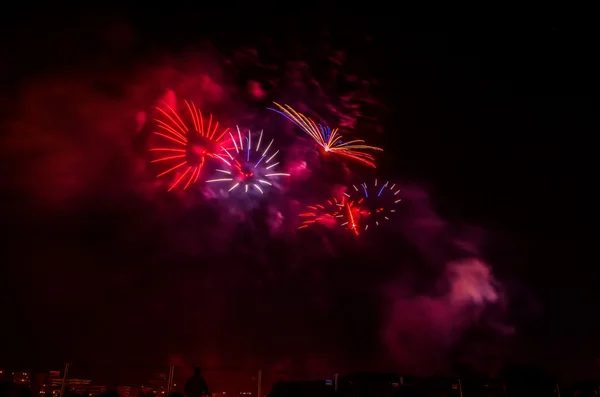 Fireworks San Fermin — Stockfoto