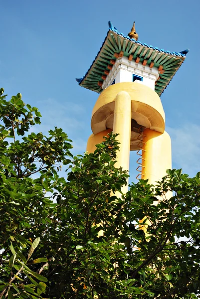 Templo de la pagoda china amarilla —  Fotos de Stock