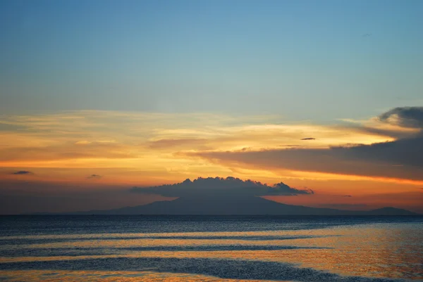 Beautiful Tropical Seaside Sunset — Stock Photo, Image