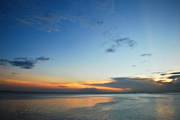 Beautiful Tropical Seaside Sunset — Stock Photo, Image