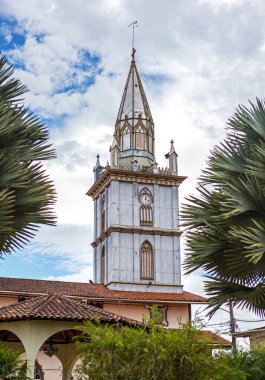 eski bir katedral çan kulesi