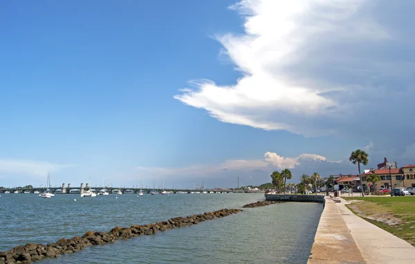 Saint Augustine walkway — Stock Photo, Image