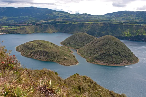 Вид на озеро Куйкоча — стоковое фото