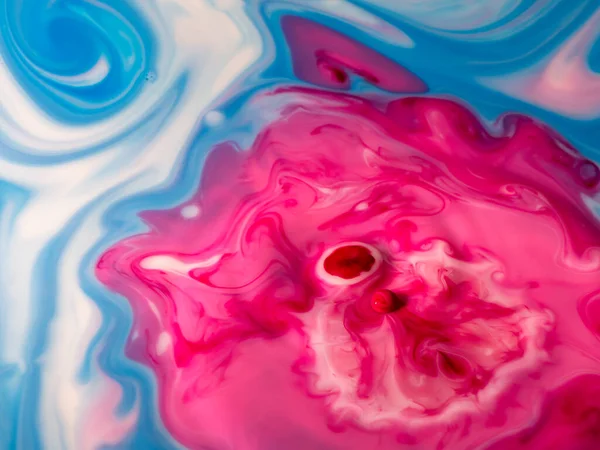 Gota Cai Superfície Pintura Colorida — Fotografia de Stock