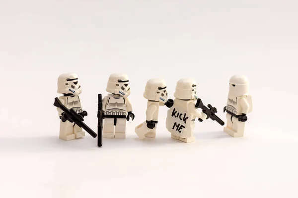 Δεκέμβριος 2020 Στις Κάτω Χώρες Lego Troopers — Φωτογραφία Αρχείου