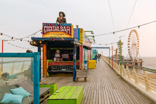 Muelle Scheveningen Muelle Placer Ciudad Turística Holandesa Scheveningen Cerca Haya —  Fotos de Stock