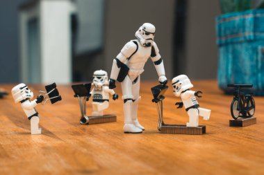 Minyatür Lego Askerleri figürleri, Star Wars klonları 