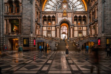 Antwerpen şehir manzarası, Belçika