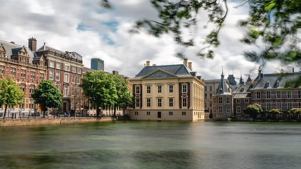 Den Haag Canal View Netherlands — Stock Photo, Image