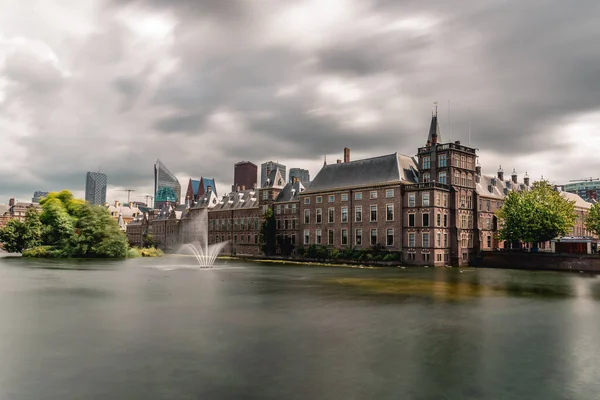 Den Haag Canal View Nizozemsko — Stock fotografie