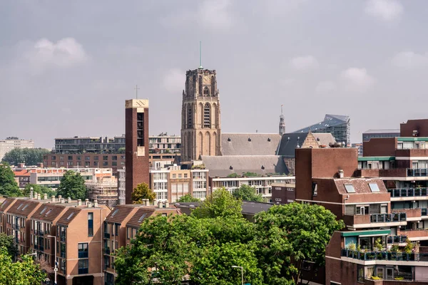 Rotterdam Vista Aérea Ciudad Países Bajos —  Fotos de Stock