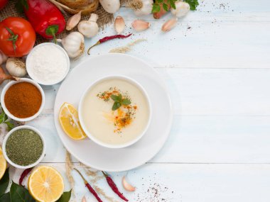 Geleneksel Türk işkembe çorbası (Türkçe: İskembe Çorbası), geleneksel Türk mutfağı çorbası kavramı.