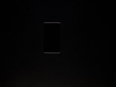 Siyah metal desenli küçük kare alan